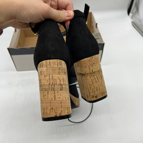 Worthington Womens Panama Block Heel Pumps Black Size 8.5M - Picture 9 of 11